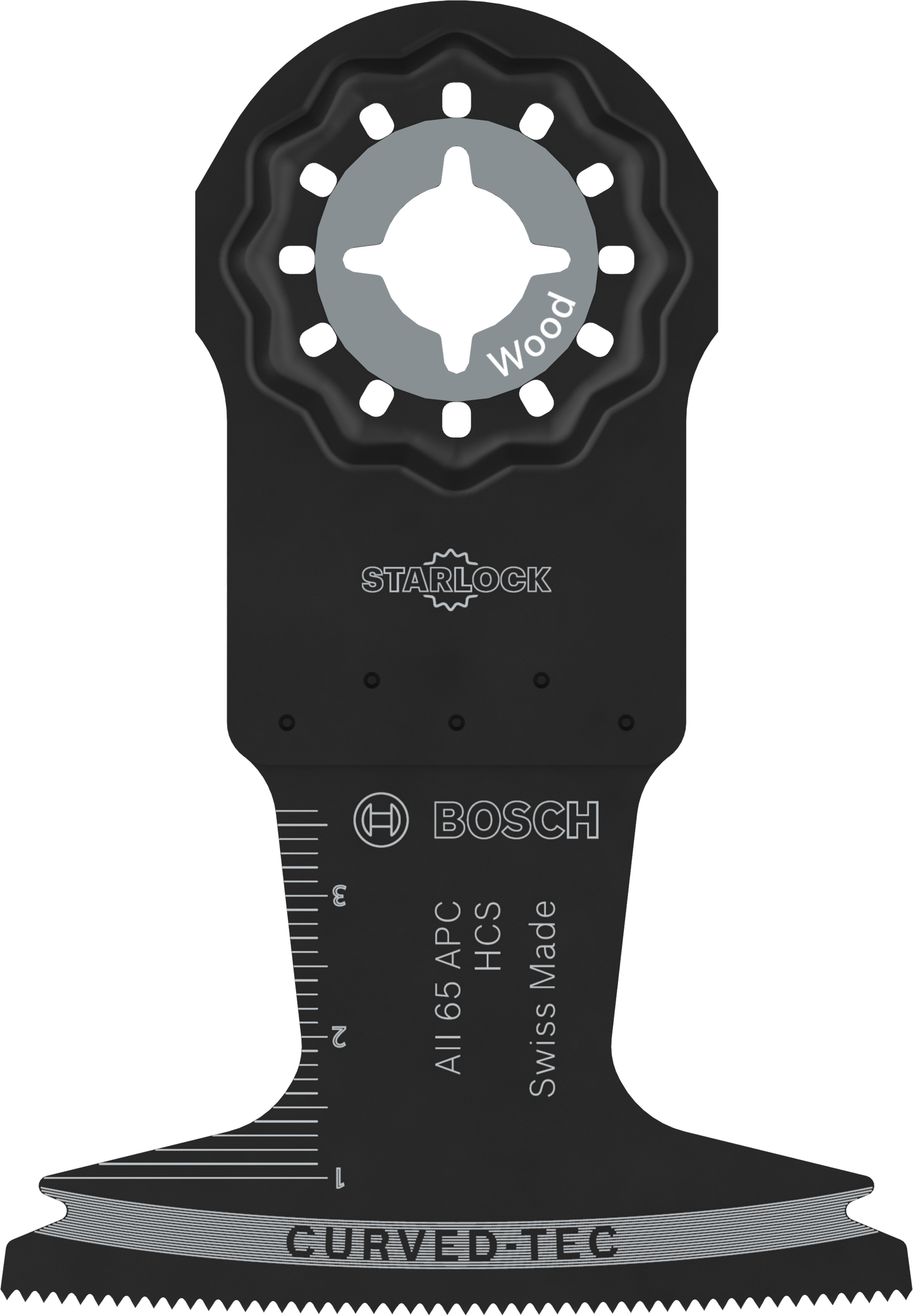 Bosch Accessoires Wood Zaagblad AII 65 APC | Starlock | 65 x 40 mm - 2608669257