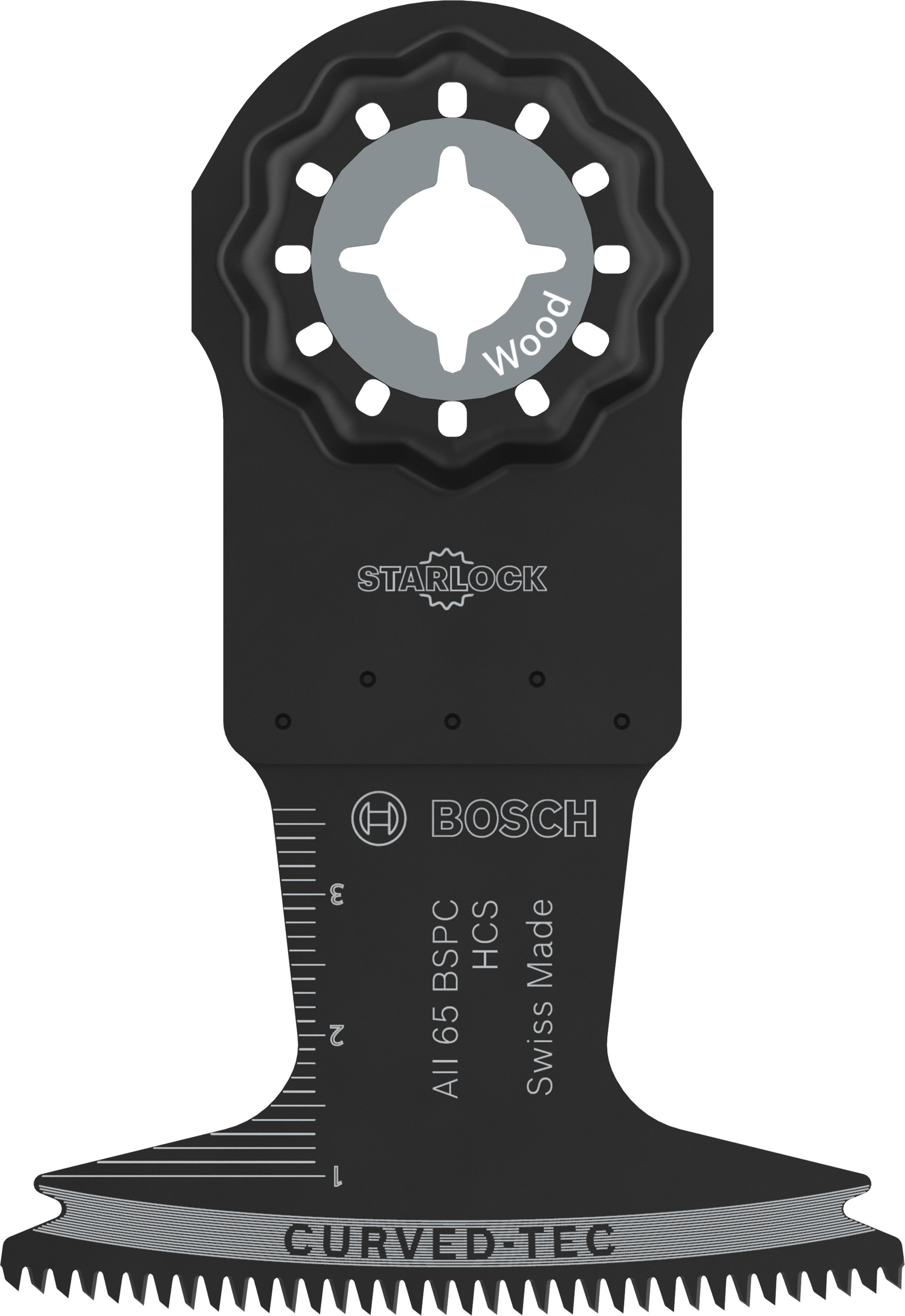Bosch Accessoires Wood zaagblad AII 65 BSPC | Starlock | 65 x 40 mm | 5 stuks - 2608669260