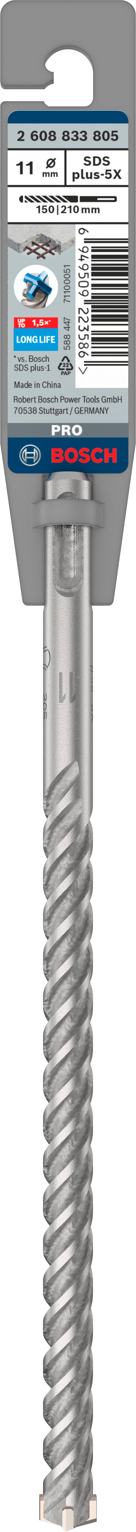 Bosch Accessoires PRO SDS plus-5X hamerboor | 11 x 150 x 210 mm - 2608833805