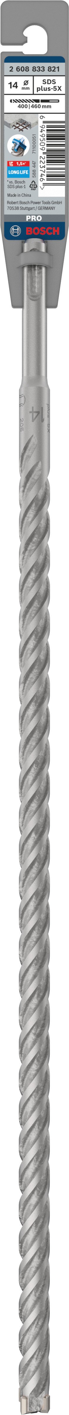 Bosch Accessoires PRO SDS plus-5X hamerboor | 14 x 400 x 460 mm - 2608833821