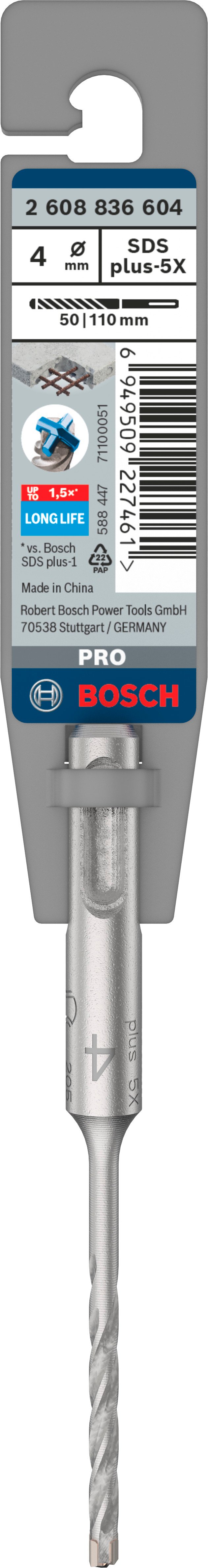 Bosch Accessoires PRO SDS plus-5X hamerboor | 4 x 50 x 110 mm - 2608836604
