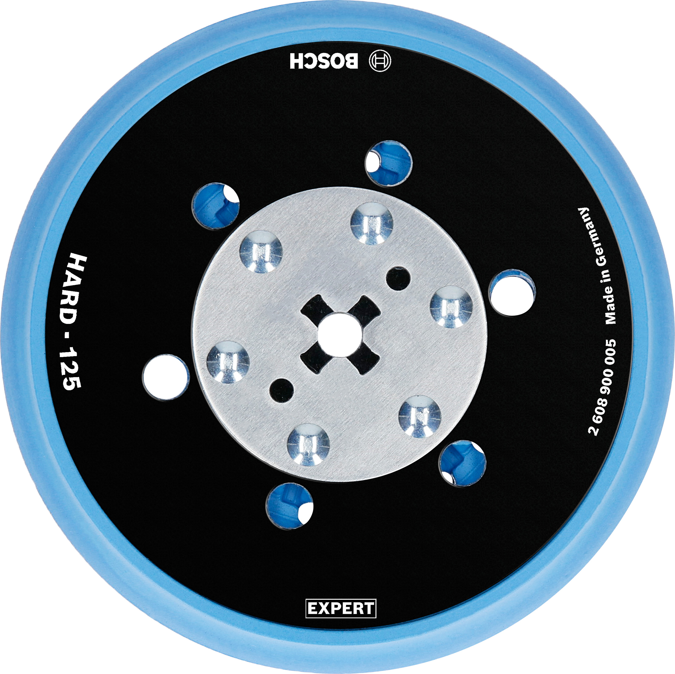 Bosch Accessoires Expert Multihole steunpads universeel 125 mm, hard - 1 stuk(s) - 2608900005