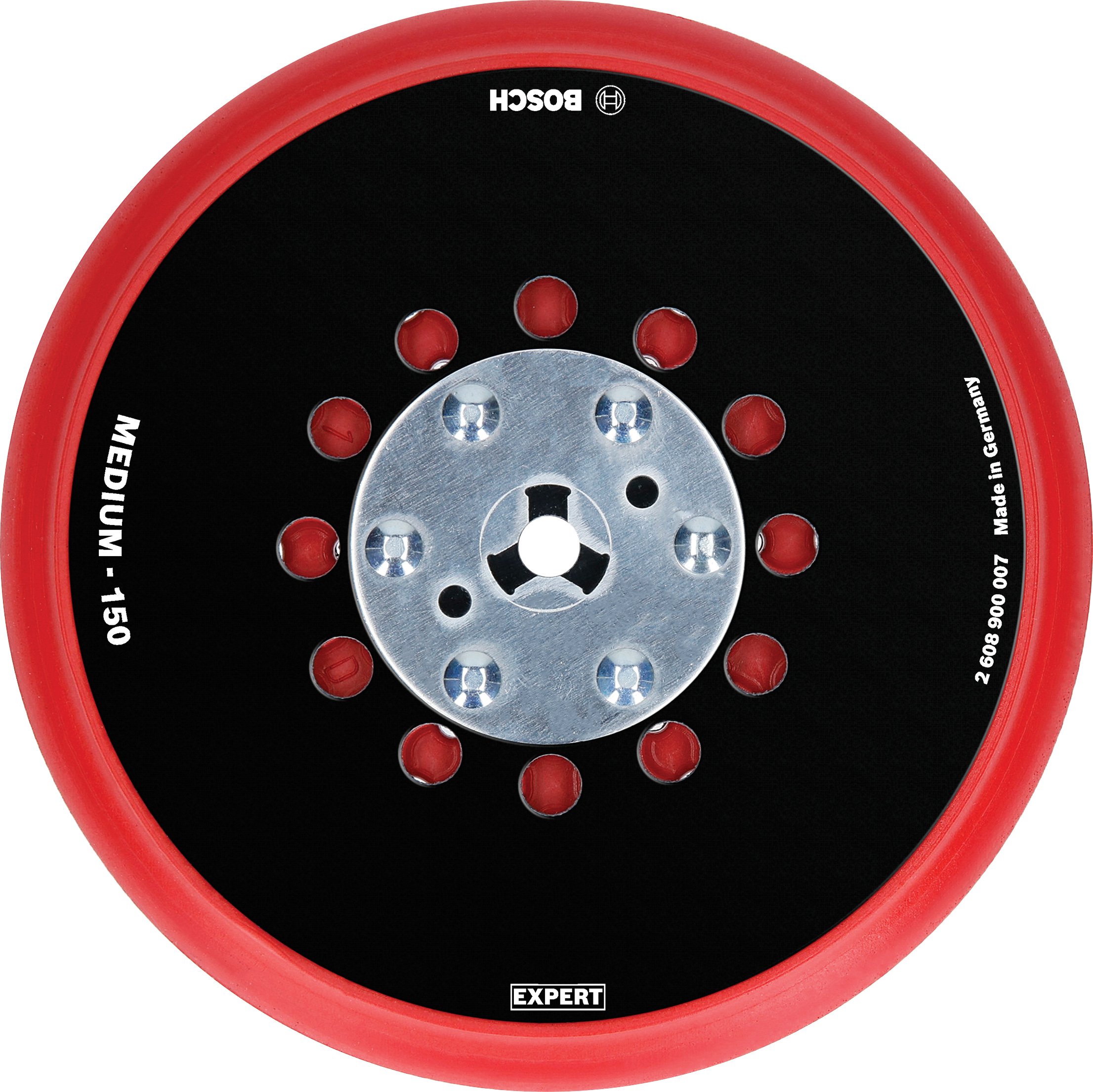 Bosch Accessoires Expert Multihole steunpads universeel 150 mm, middelhard - 1 stuk(s) - 2608900007