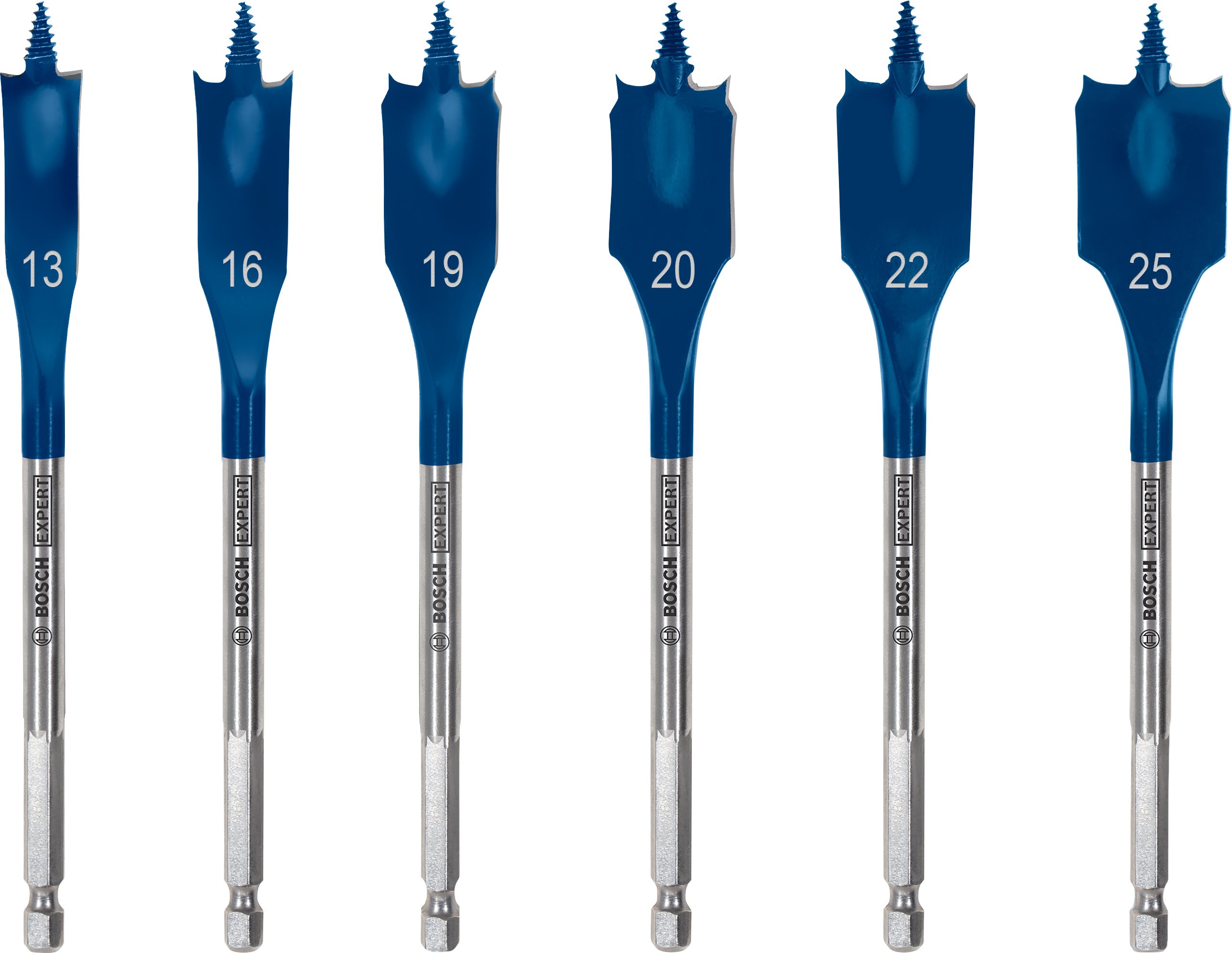 Bosch Accessoires Expert SelfCut Speed speedboor 13/16/19/20/22/25 mm 6-delig - 1 stuk(s) - 2608900333