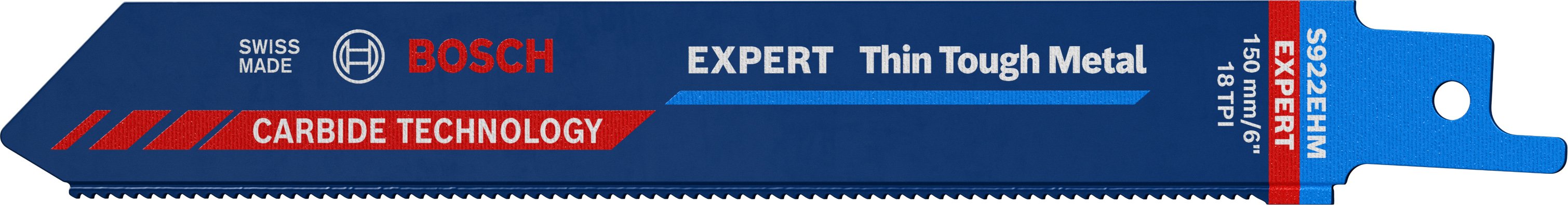 Bosch Accessoires Expert 'Thin Tough Metal' S 922 EHM reciprozaagblad 3-delig - 1 stuk(s) - 2608900361