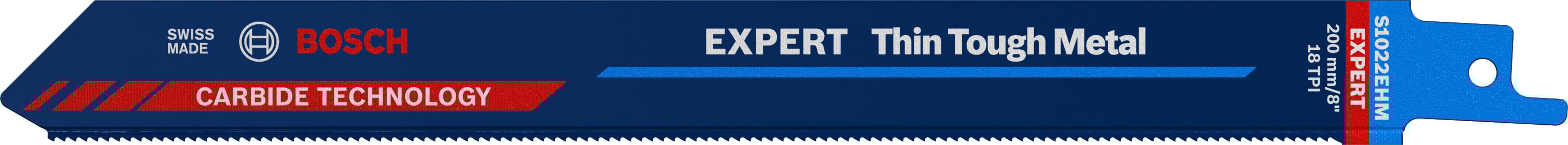 Bosch Accessoires Expert 'Thin Tough Metal' S 1022 EHM reciprozaagblad 1 stuk - 1 stuk(s) - 2608900363