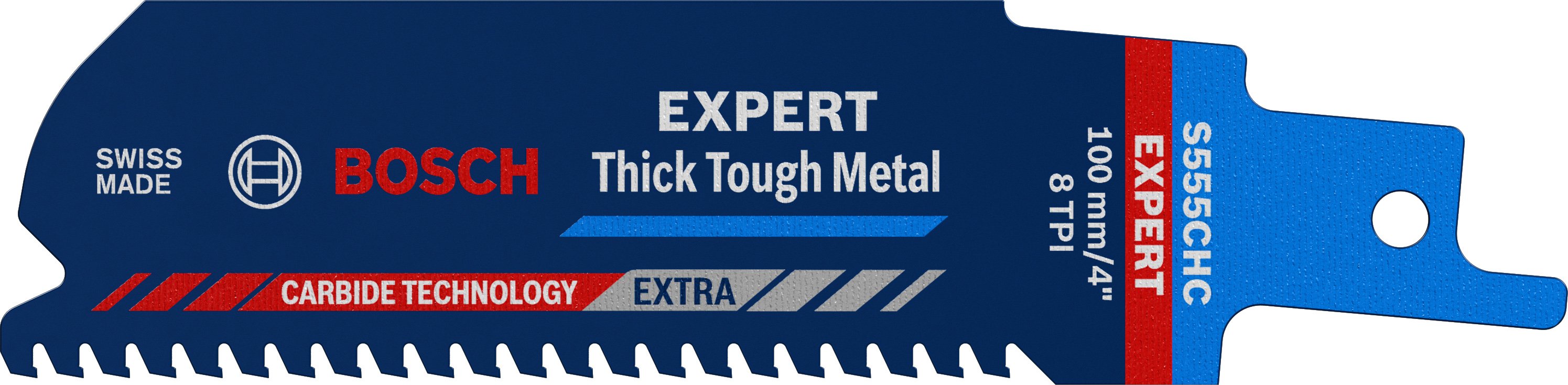 Bosch Accessoires Expert 'Thick Tough Metal' S 555 CHC reciprozaagblad 1 stuk - 1 stuk(s) - 2608900364