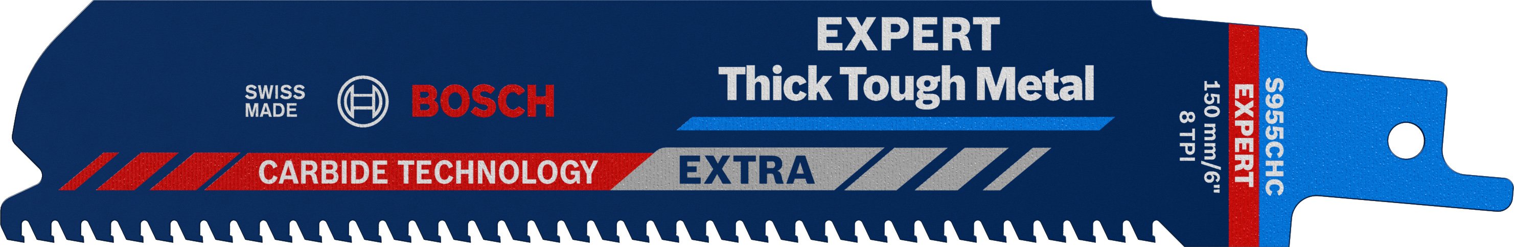 Bosch Accessoires Expert 'Thick Tough Metal' S 955 CHC reciprozaagblad 1 stuk - 1 stuk(s) - 2608900365