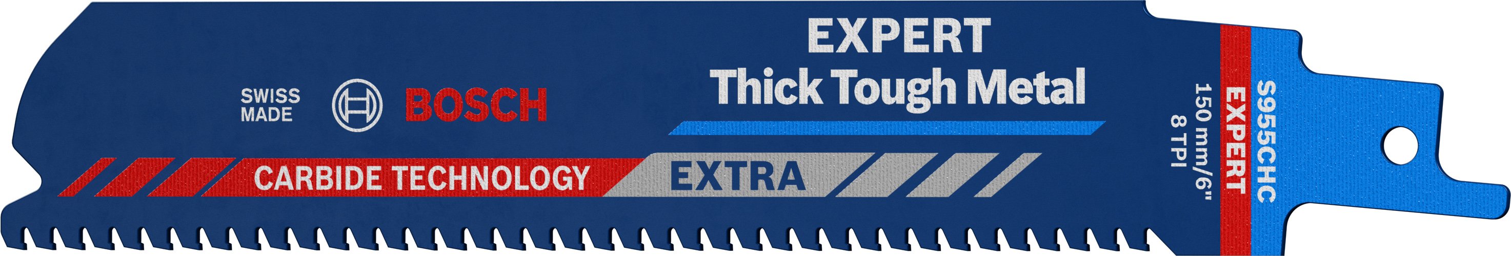 Bosch Accessoires Expert 'Thick Tough Metal' S 955 CHC reciprozaagblad 3-delig - 1 stuk(s) - 2608900366