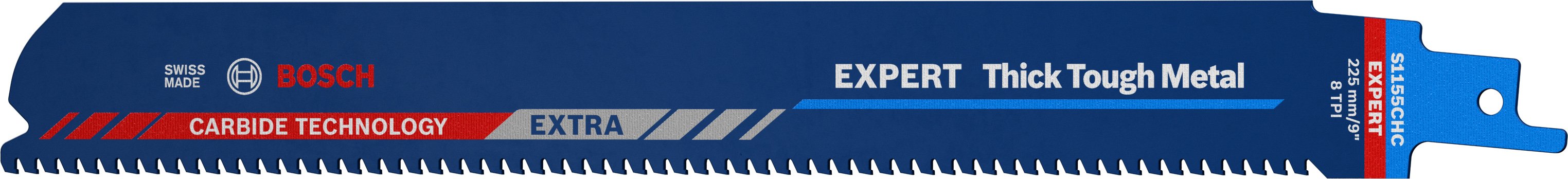 Bosch Accessoires Expert 'Thick Tough Metal' S 1155 CHC reciprozaagblad 10-delig - 1 stuk(s) - 2608900370