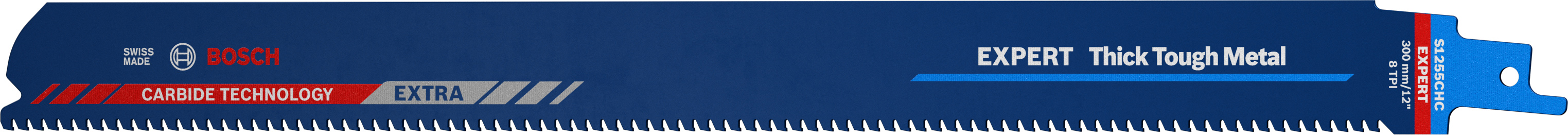 Bosch Accessoires Expert 'Thick Tough Metal' S 1255 CHC reciprozaagblad 10-delig - 1 stuk(s) - 2608900372