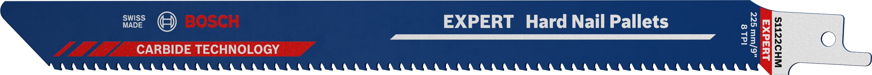 Bosch Accessoires Expert 'Hard Nail Pallets' S 1122 CHM reciprozaagblad 10-delig - 1 stuk(s) - 2608900388