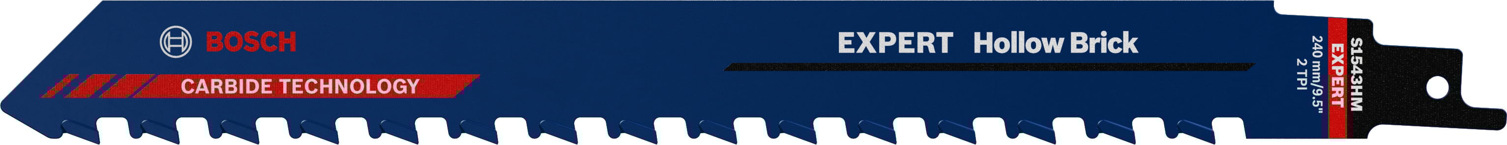 Bosch Accessoires Expert 'Hollow Brick' S 1543 HM reciprozaagblad 1 stuk - 1 stuk(s) - 2608900414