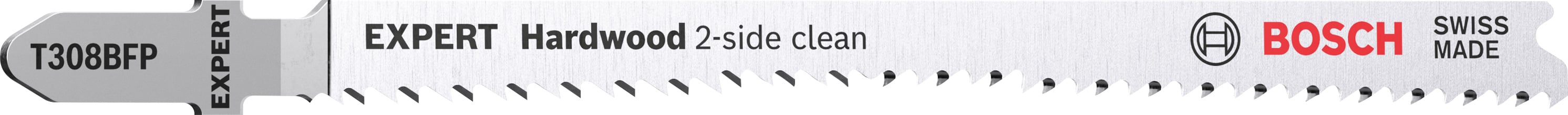 Bosch Accessoires Expert 'Hardwood 2-side clean' T 308 BFP decoupeerzaagblad 3-delig - 1 stuk(s) - 2608900547