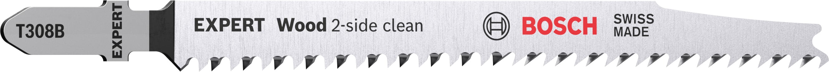 Bosch Accessoires Expert 'Wood 2-side clean' T 308 B decoupeerzaagblad 5-delig - 1 stuk(s) - 2608900551