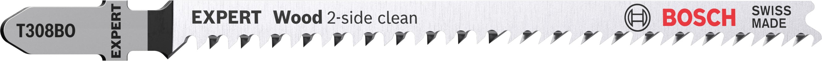 Bosch Accessoires Expert 'Wood 2-side clean' T 308 BO decoupeerzaagblad 5-delig - 1 stuk(s) - 2608900555