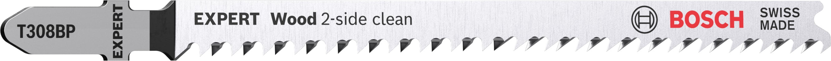 Bosch Accessoires Expert 'Wood 2-side clean' T 308 BP decoupeerzaagblad 5-delig - 1 stuk(s) - 2608900558