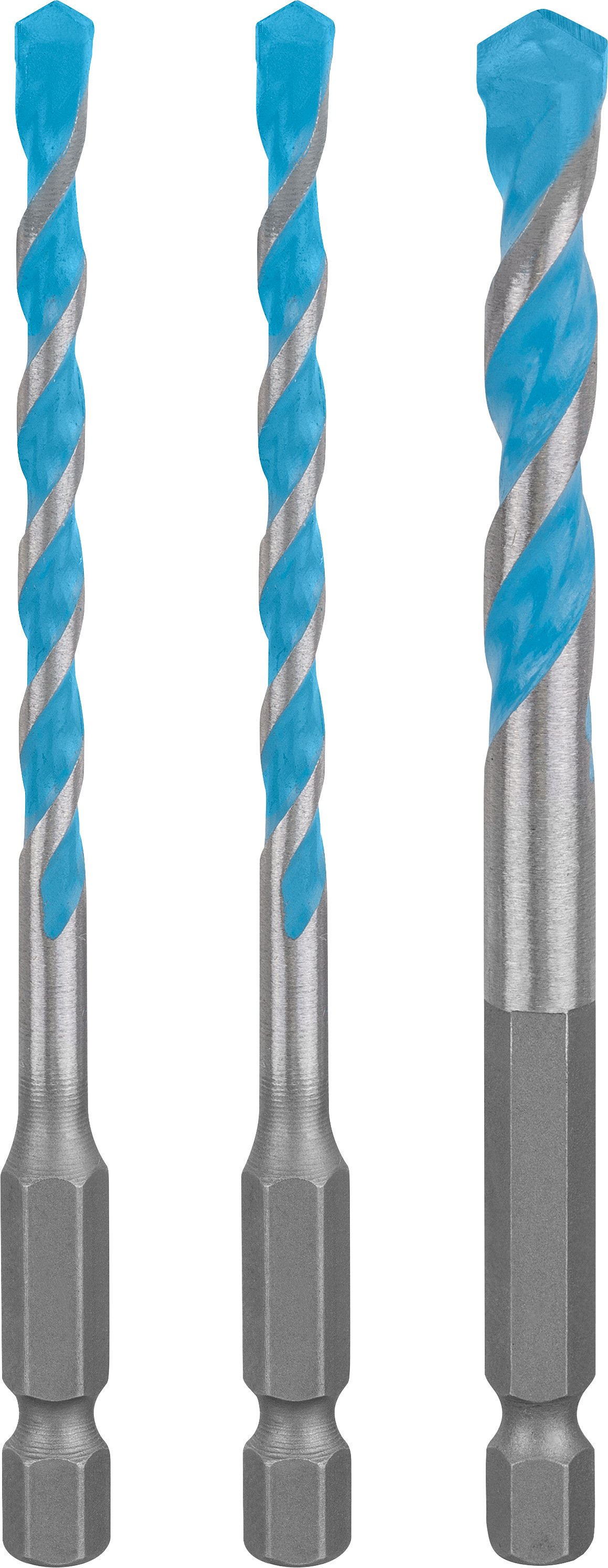 Bosch Accessoires Expert MultiConstruction HEX-9 boor 5/6/8 mm 3-delig - 1 stuk(s) - 2608900584