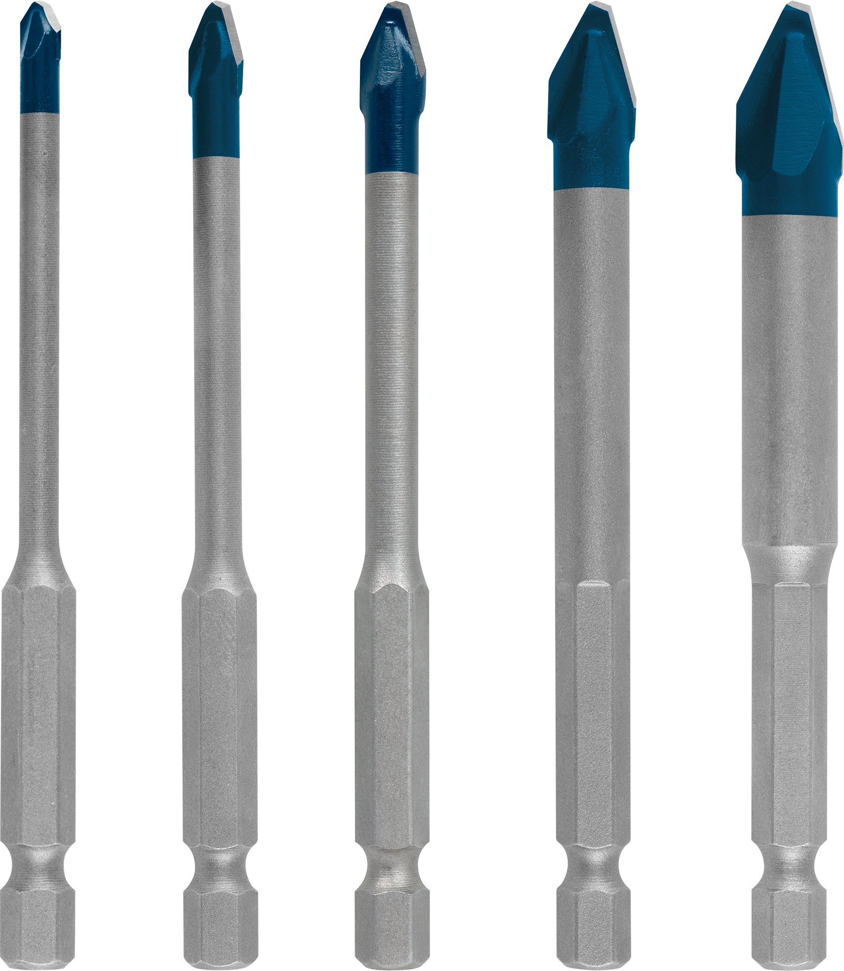 Bosch Accessoires Expert HardCeramic HEX-9 boorset 4/5/6/8/10 mm 5-delig - 1 stuk(s) - 2608900597
