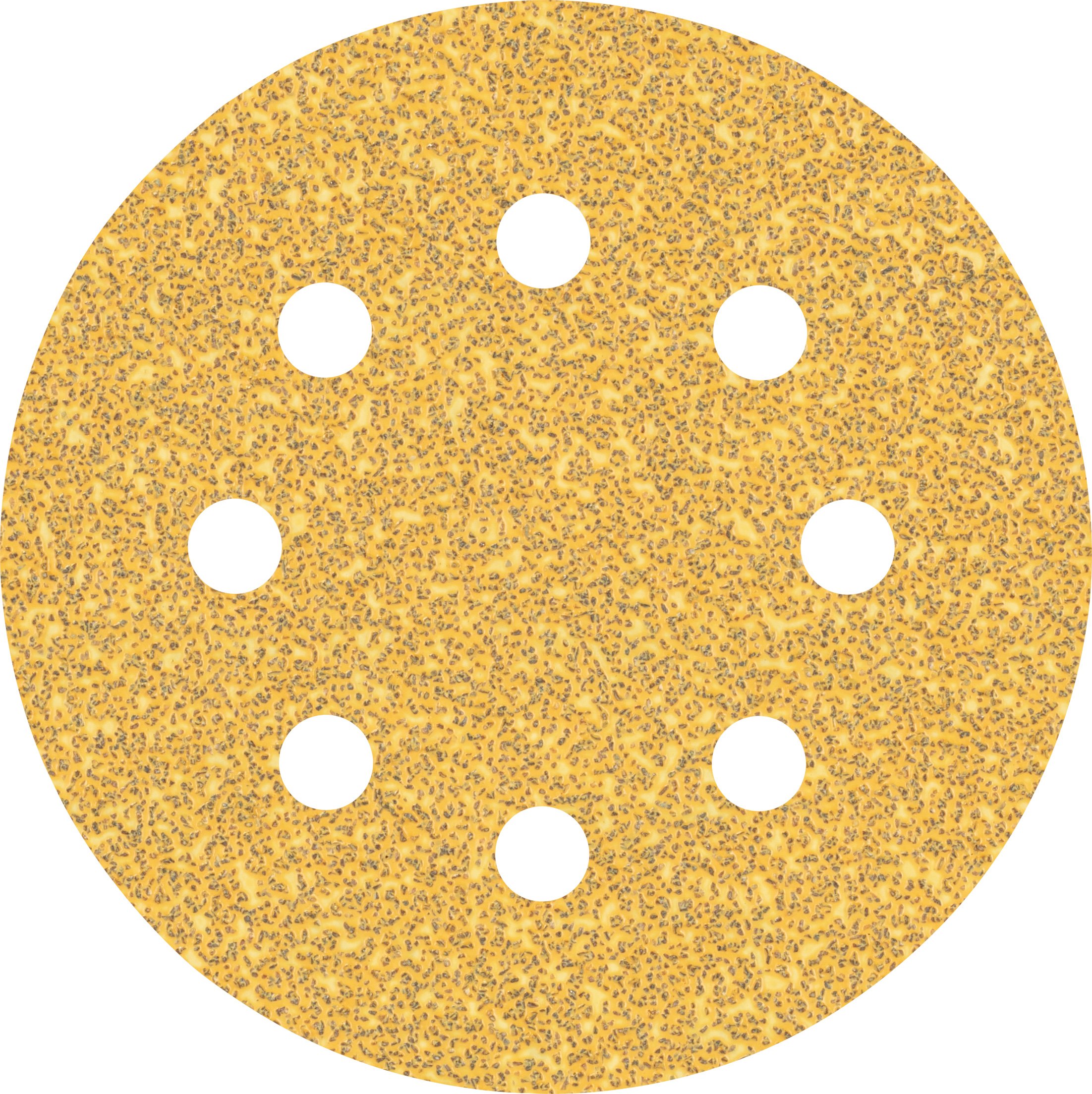 Bosch Accessoires Expert C470 schuurpapier voor excenterschuurmachines 115 mm, 8 gaten, K40 5-delig - 2608900794