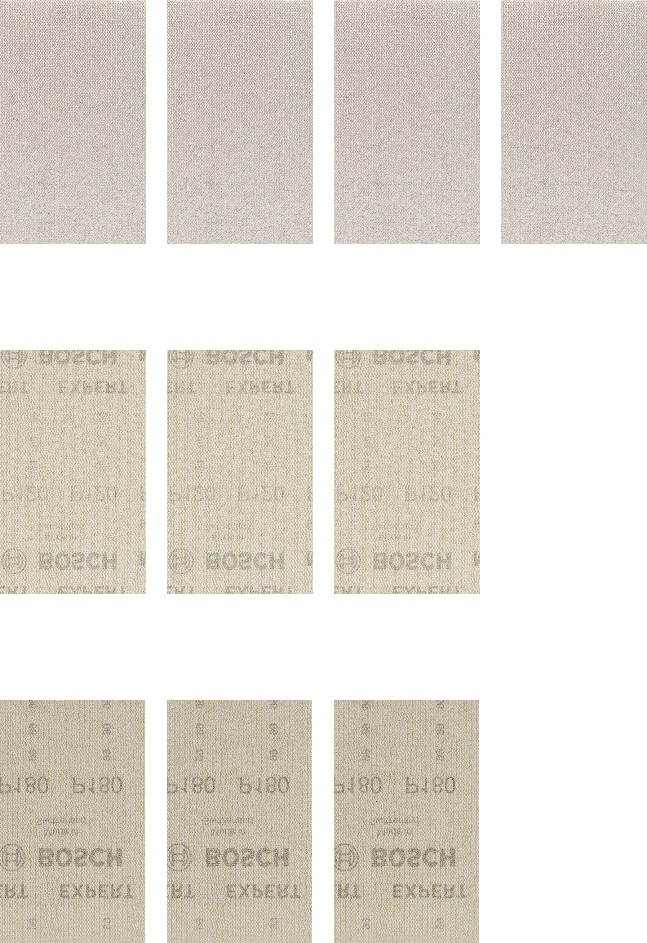 Bosch Accessoires Expert M480 schuurnetset 80 x 133 mm 10-delig - 1 stuk(s) - 2608901205