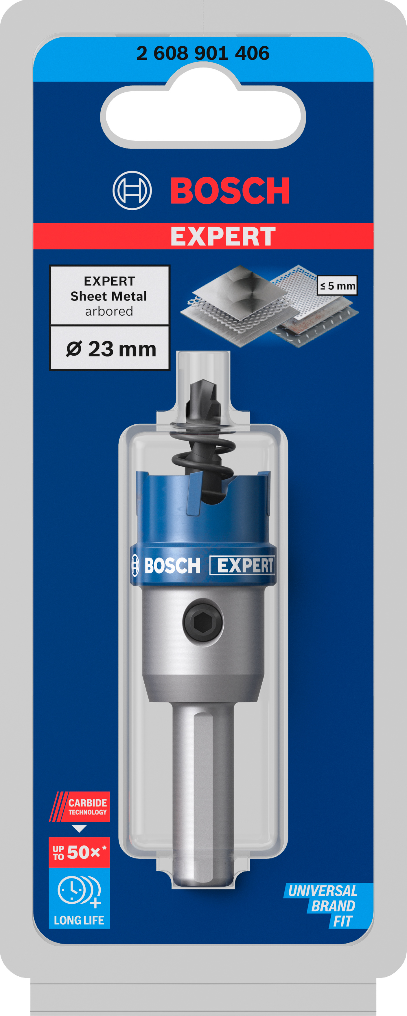 Bosch Accessoires EXPERT Sheet Metal gatzaag 23 mm - 2608901406