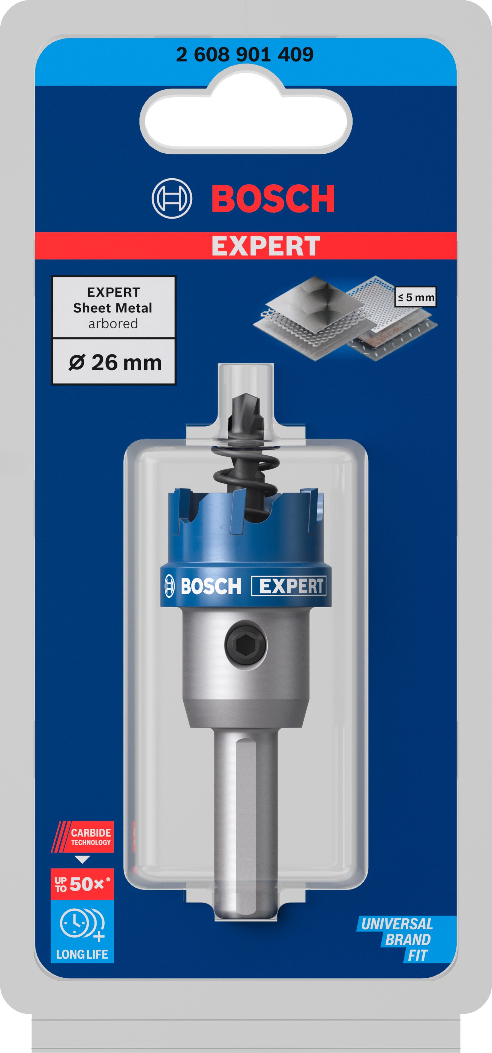 Bosch Accessoires EXPERT Sheet Metal gatzaag 26 mm - 2608901409