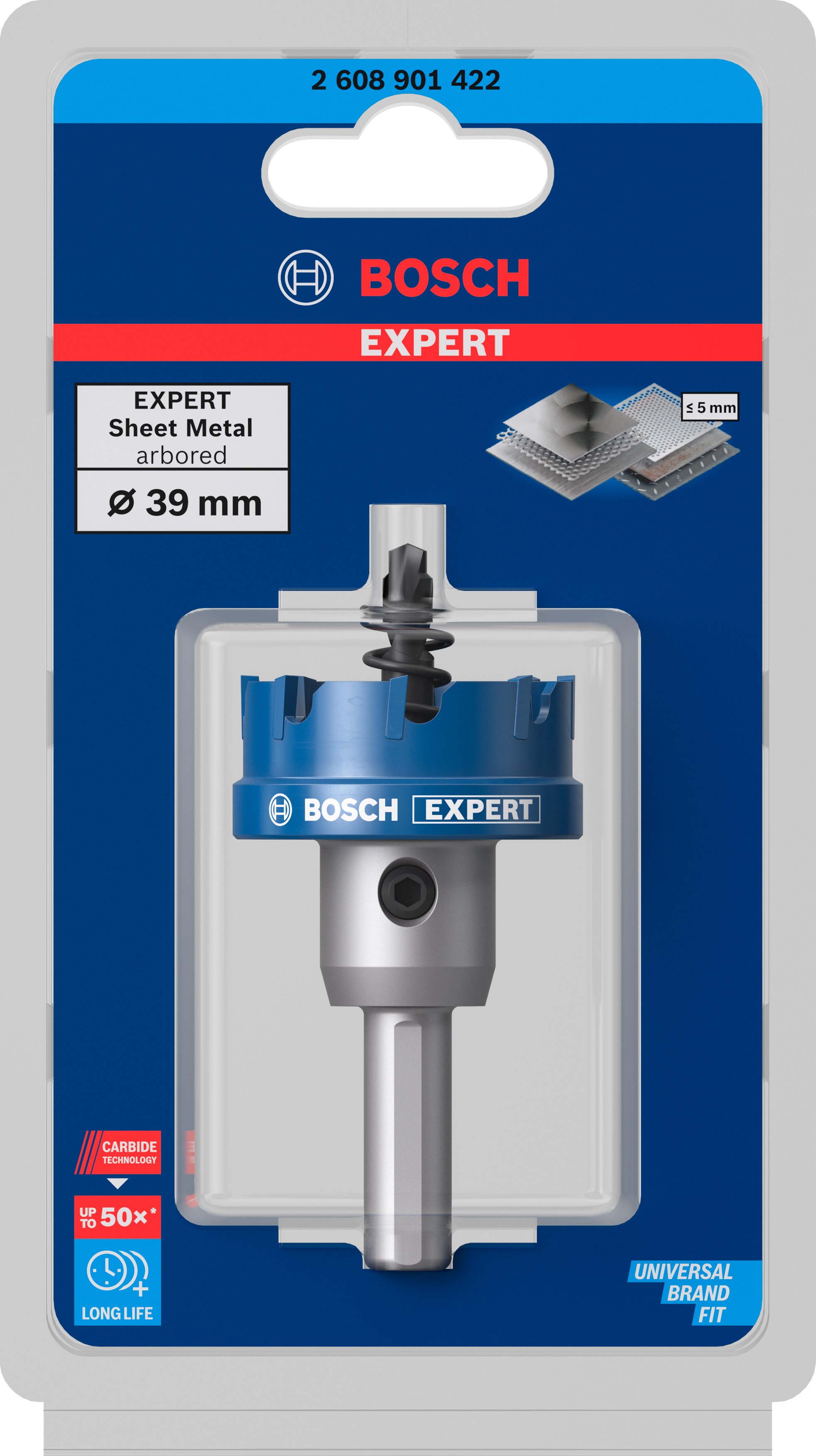 Bosch Accessoires EXPERT Sheet Metal gatzaag 39 mm - 2608901422