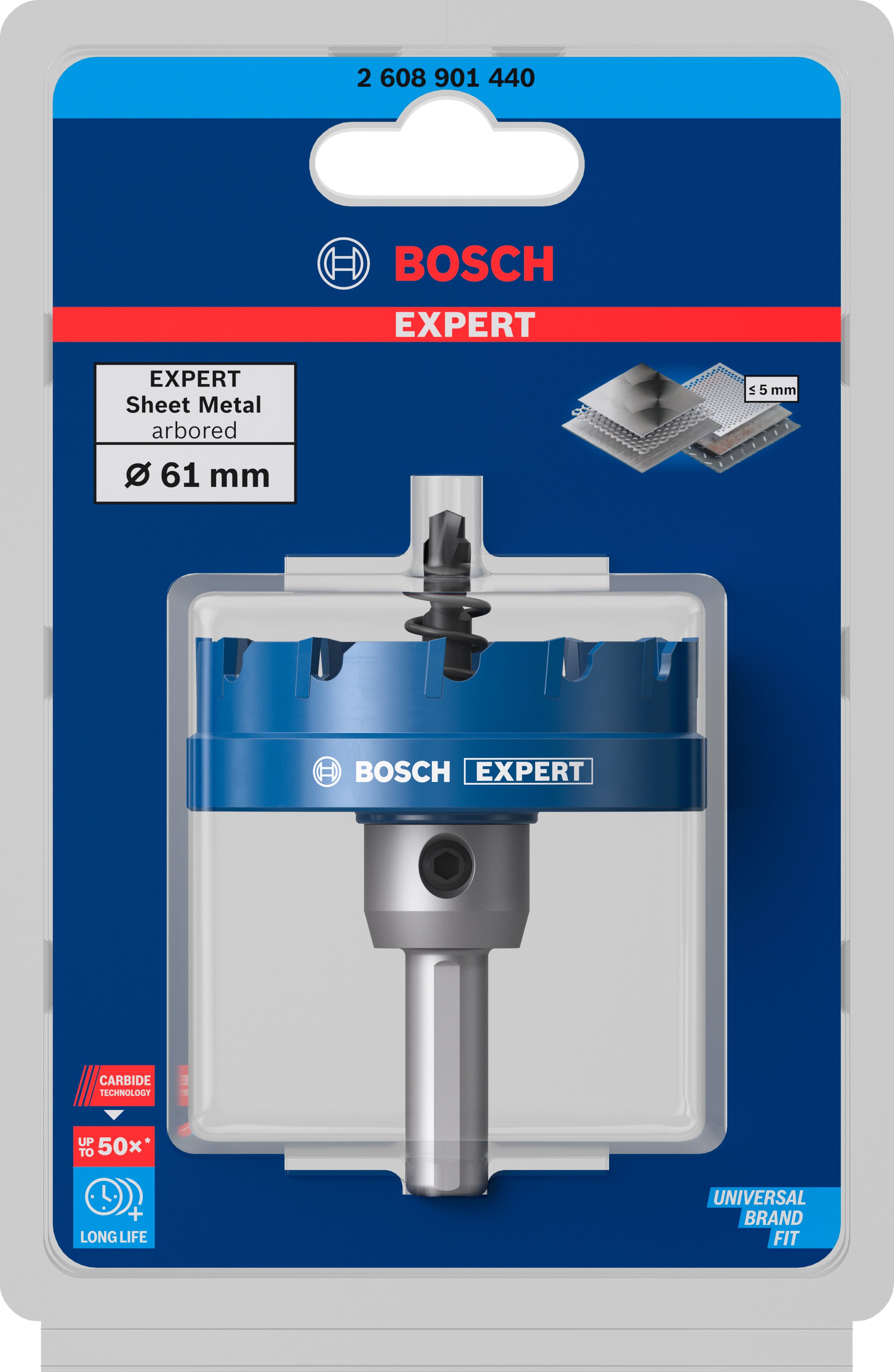 Bosch Accessoires EXPERT Sheet Metal gatzaag 61 mm - 2608901440