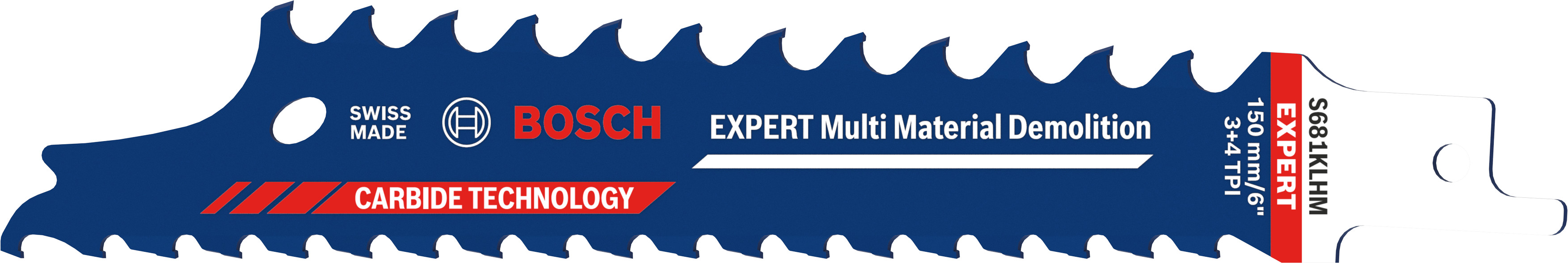 Bosch Accessoires EXPERT Multi Material Demolition-Zaagblad S681KLHM | 10 stuks - 2608901705