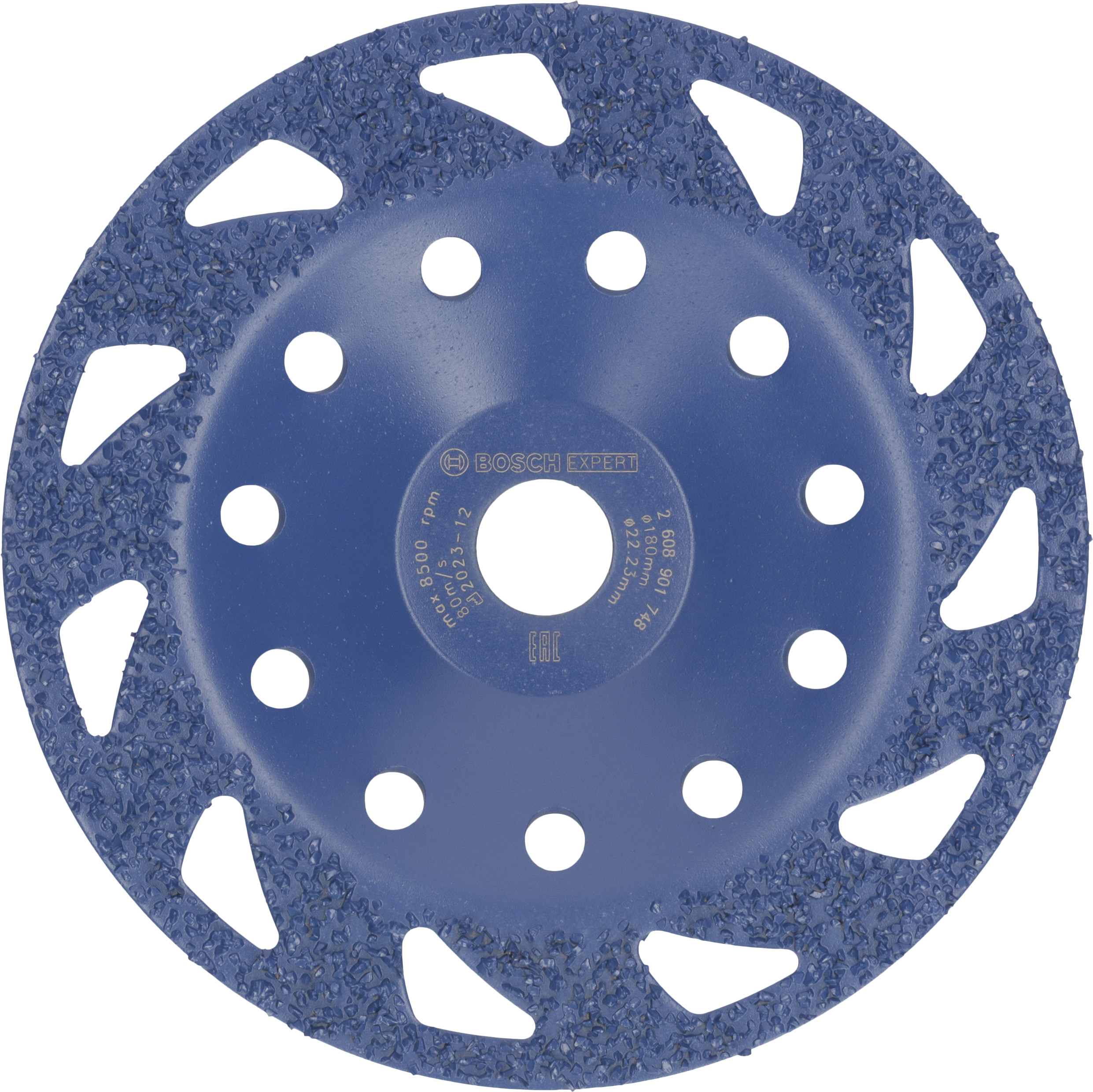 Bosch Accessoires EXPERT Multi Material carbide Slijpkop medium | vlak | 180 mm | 22,23 mm - 2608901748