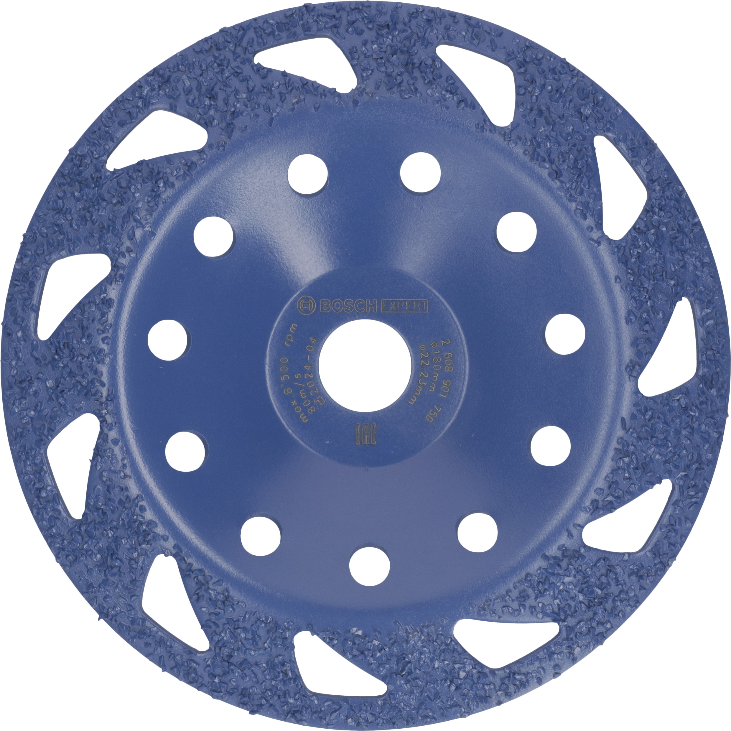 Bosch Accessoires EXPERT Multi Material carbide Slijpkop medium | schuin | 180 mm | 22,23 mm - 2608901750