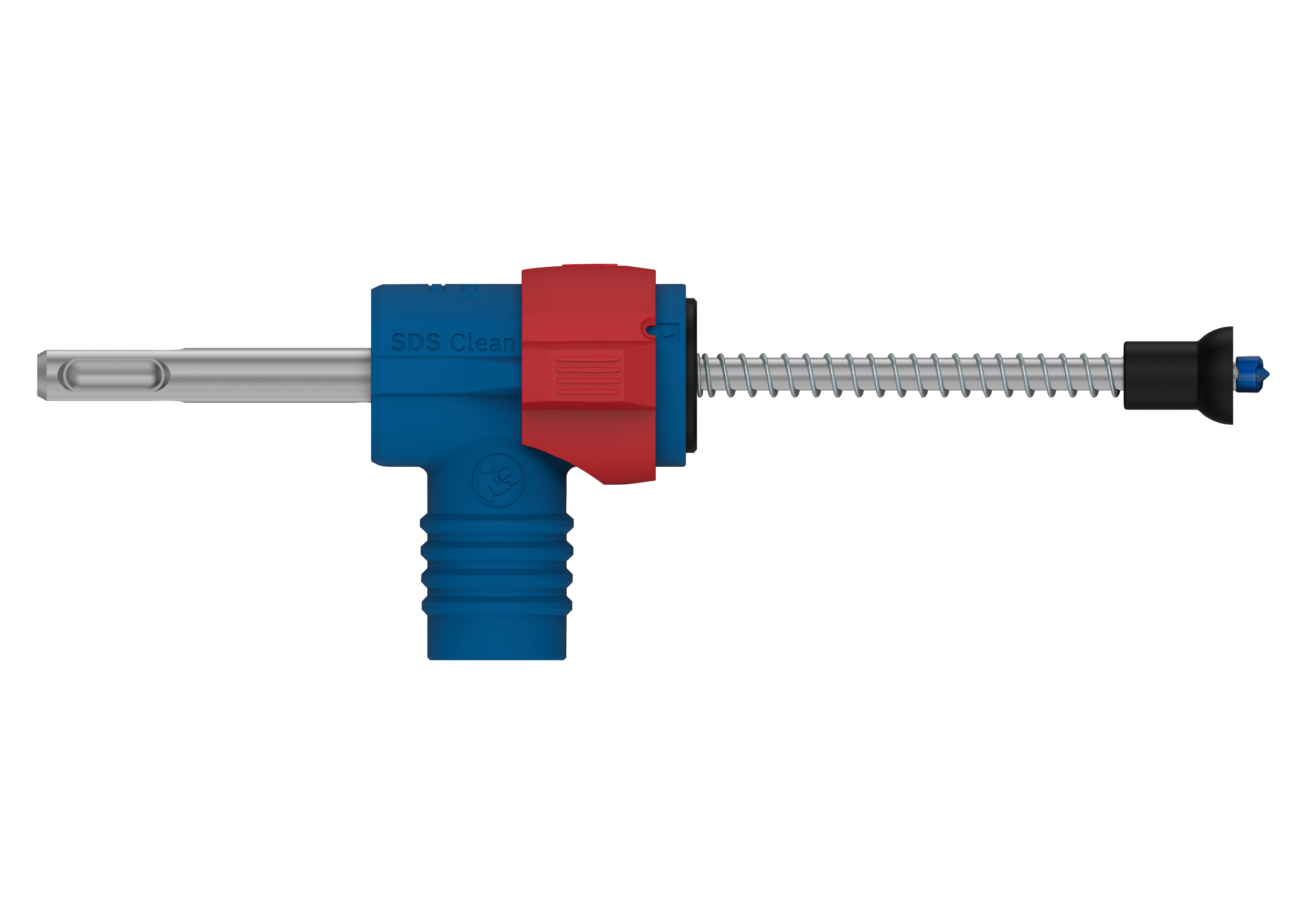 Bosch Accessoires SDS CLEAN plus-8X Boor | 6.5 x 100 x 225 mm (SET van boor en connector) - 2608901757