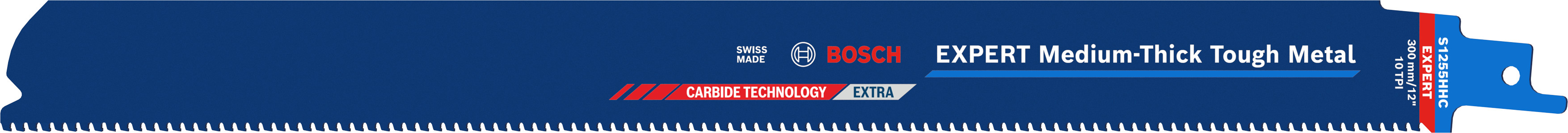 Bosch Accessoires EXPERT Medium-Thick Tough Metal-Zaagblad S1255HHC | 10 stuks - 2608902327