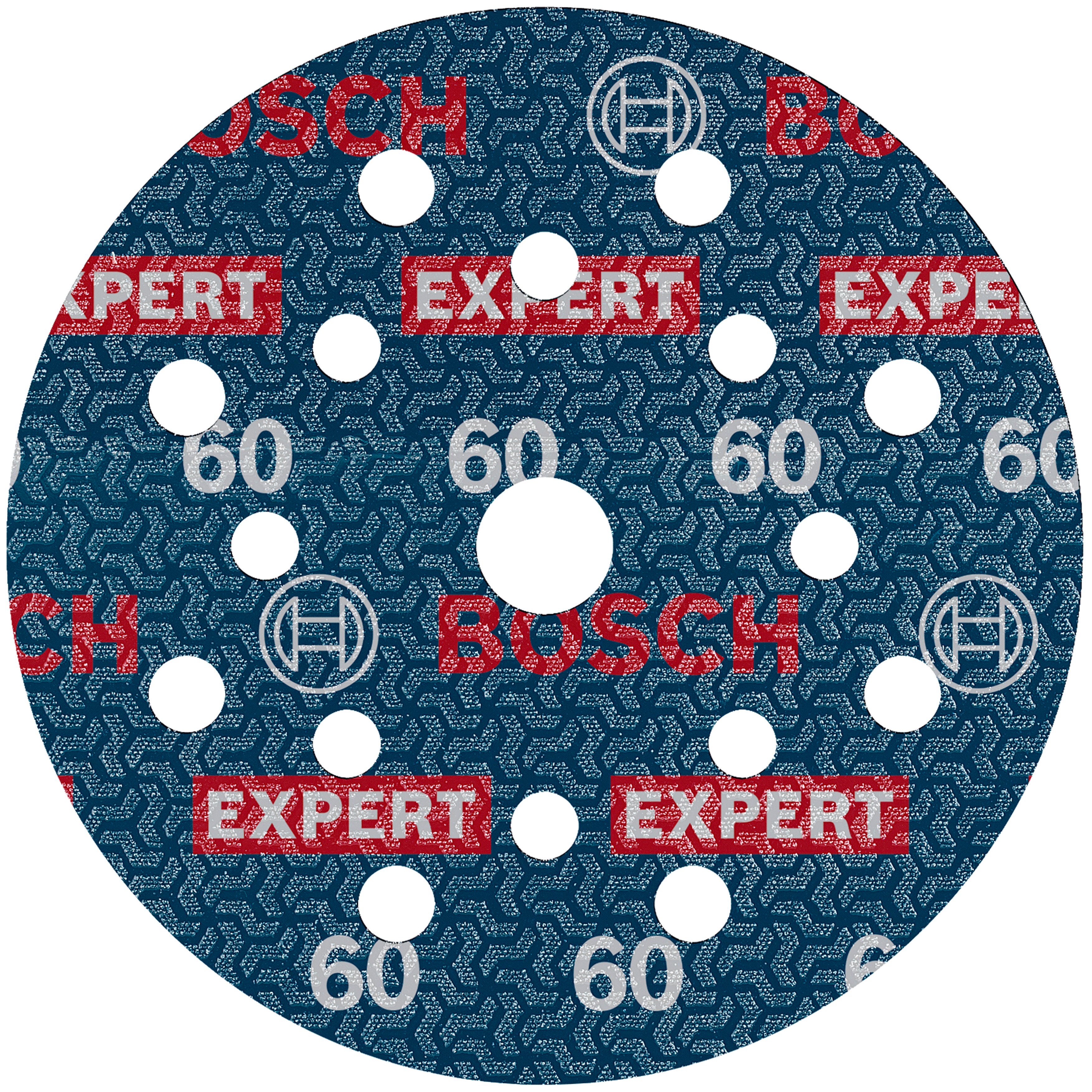 Bosch Accessoires EXPERT Schuurschijf O780 met film onderlaag, 125 mm, G60, 6x - 2608902399