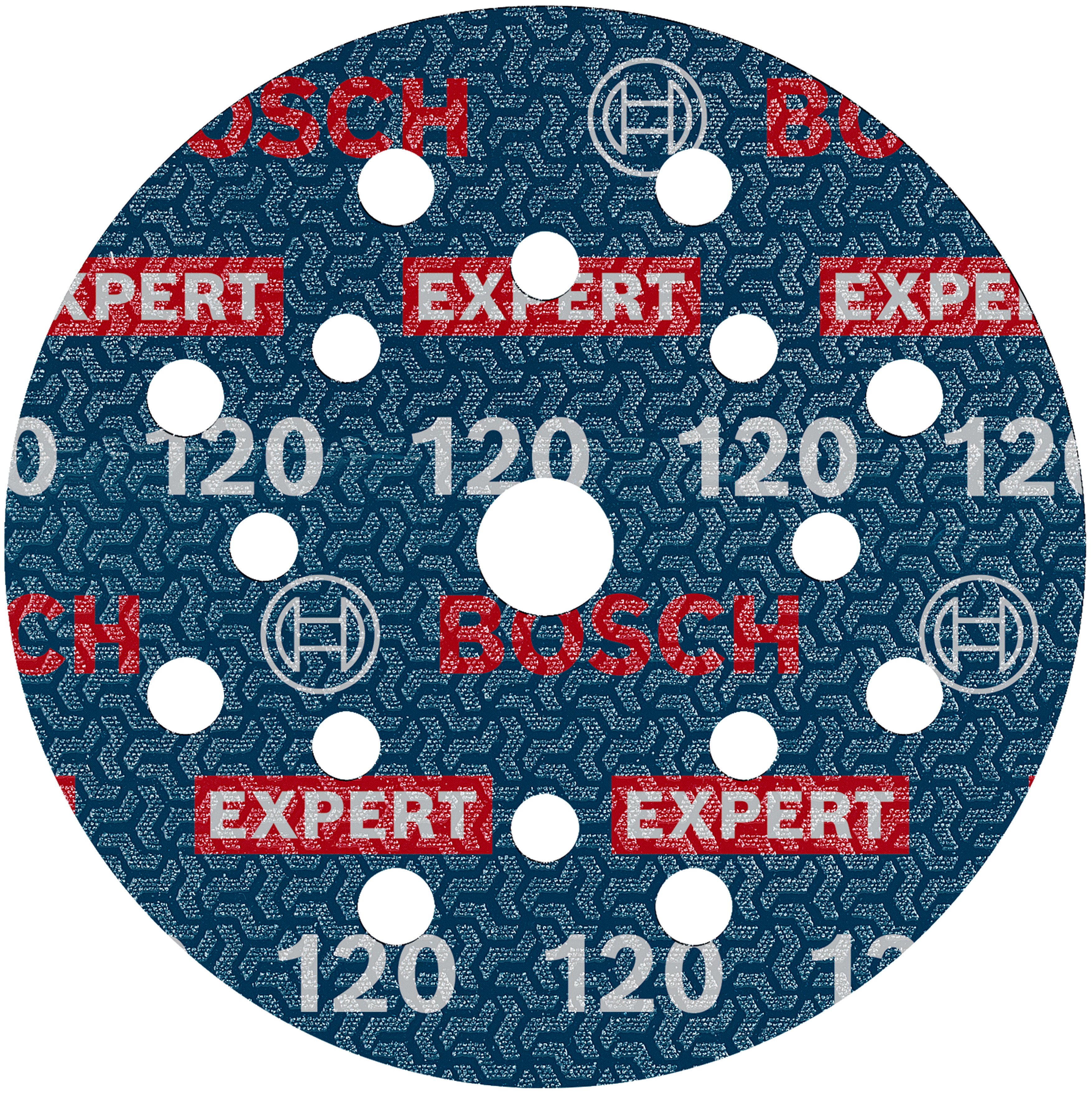 Bosch Accessoires EXPERT Schuurschijf O780 met film onderlaag, 125 mm, G120, 6x - 2608902401