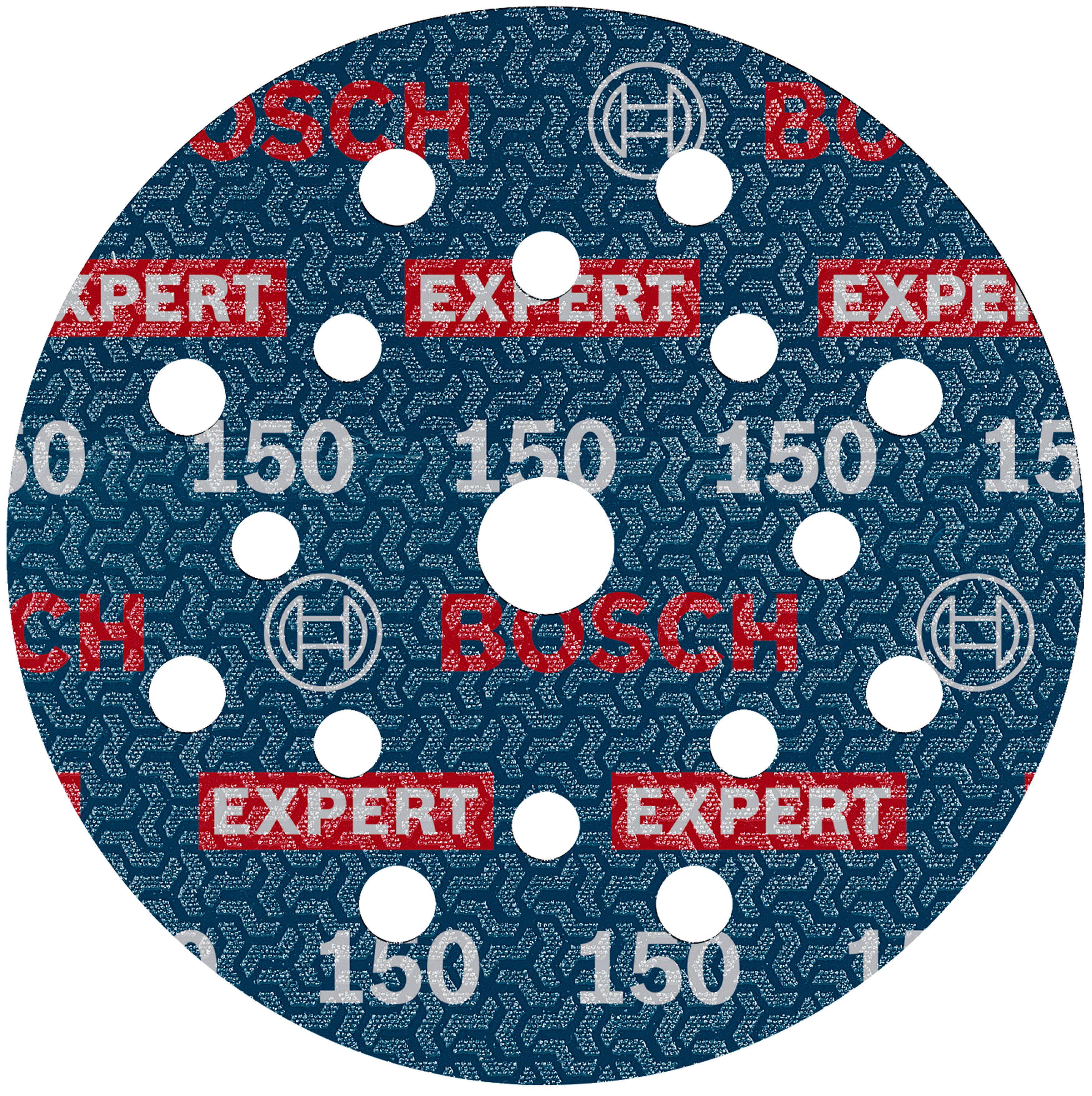 Bosch Accessoires EXPERT Schuurschijf O780 met film onderlaag, 125 mm, G150, 50x - 2608902411