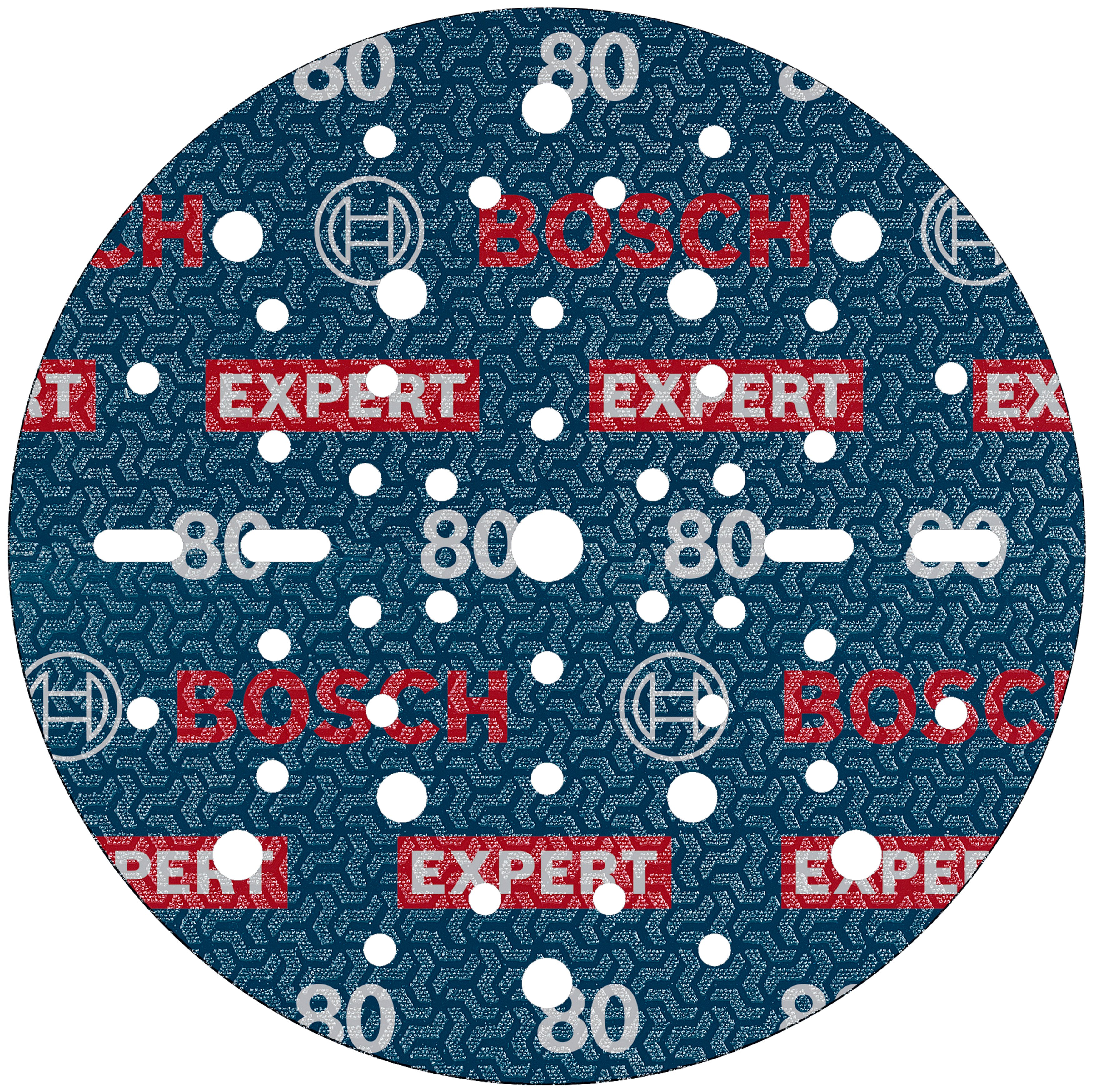 Bosch Accessoires EXPERT Schuurschijf O780 met film onderlaag, 150 mm, G80, 50x - 2608902450