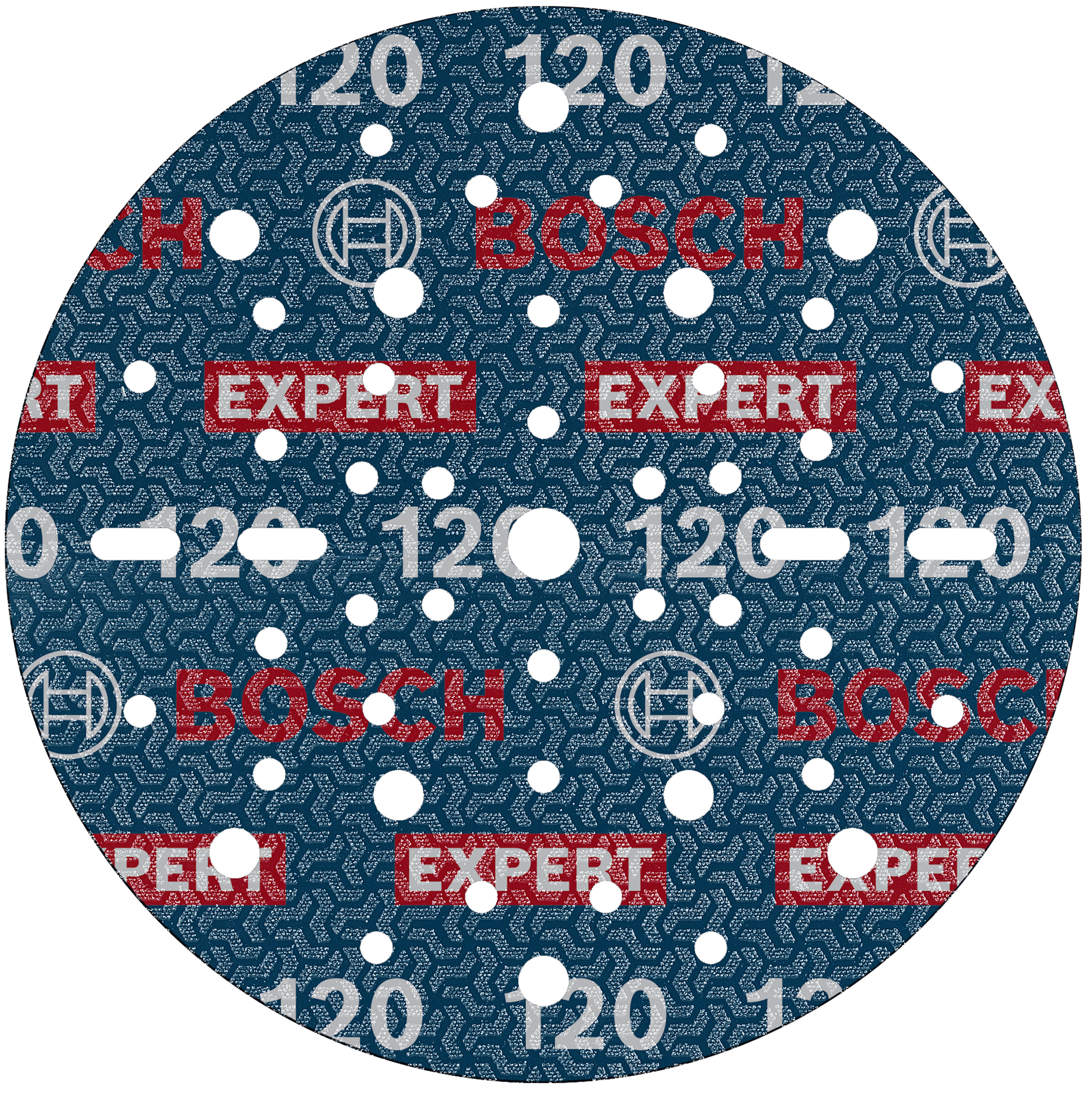 Bosch Accessoires EXPERT Schuurschijf O780 met film onderlaag, 150 mm, G120, 50x - 2608902451