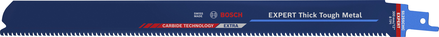 Bosch accessoires EXPERT S1255CHC Thick Tough Metal Reciprozaagblad | 100x - 2608902636