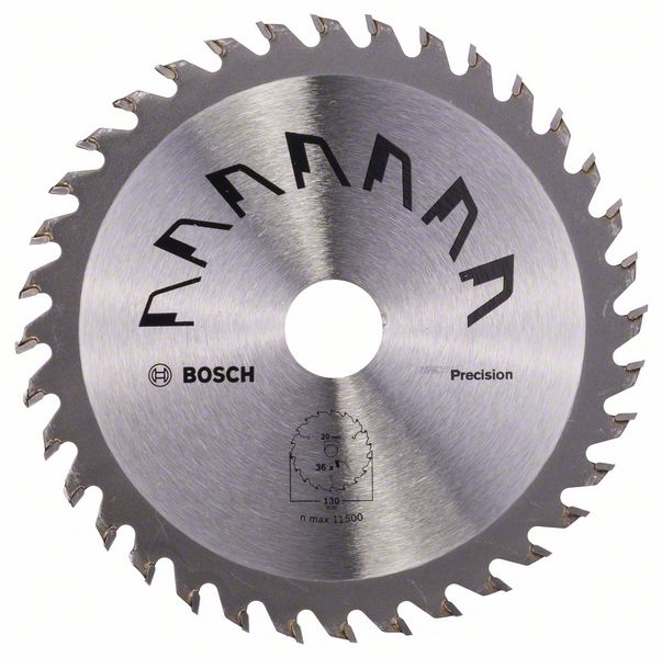 Bosch Accessoires Cirkelzaagblad PRECISION 130 x 20/16 x 36T | 2609256847 - 2609256847