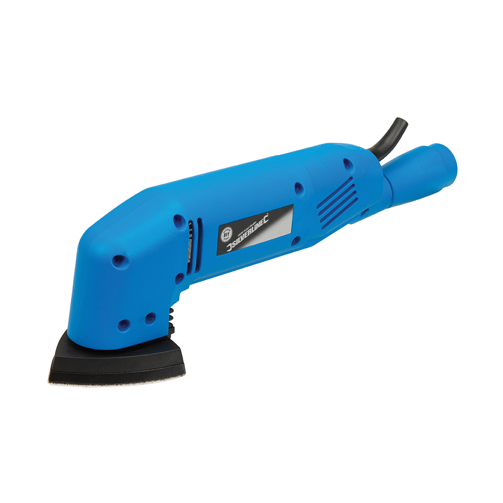 Silverline 180 W doe-het-zelf delta schuurmachine, 90 mm