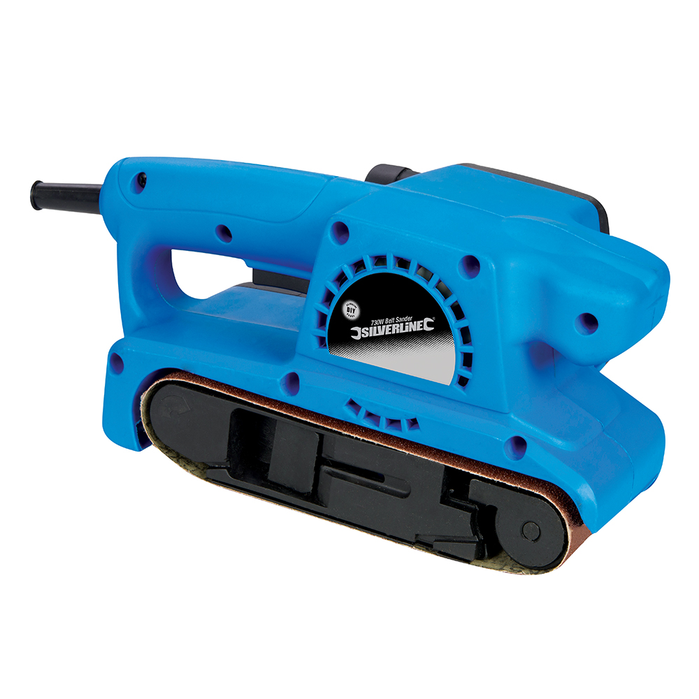 Silverline 730 W bandschuurmachine, 76 mm