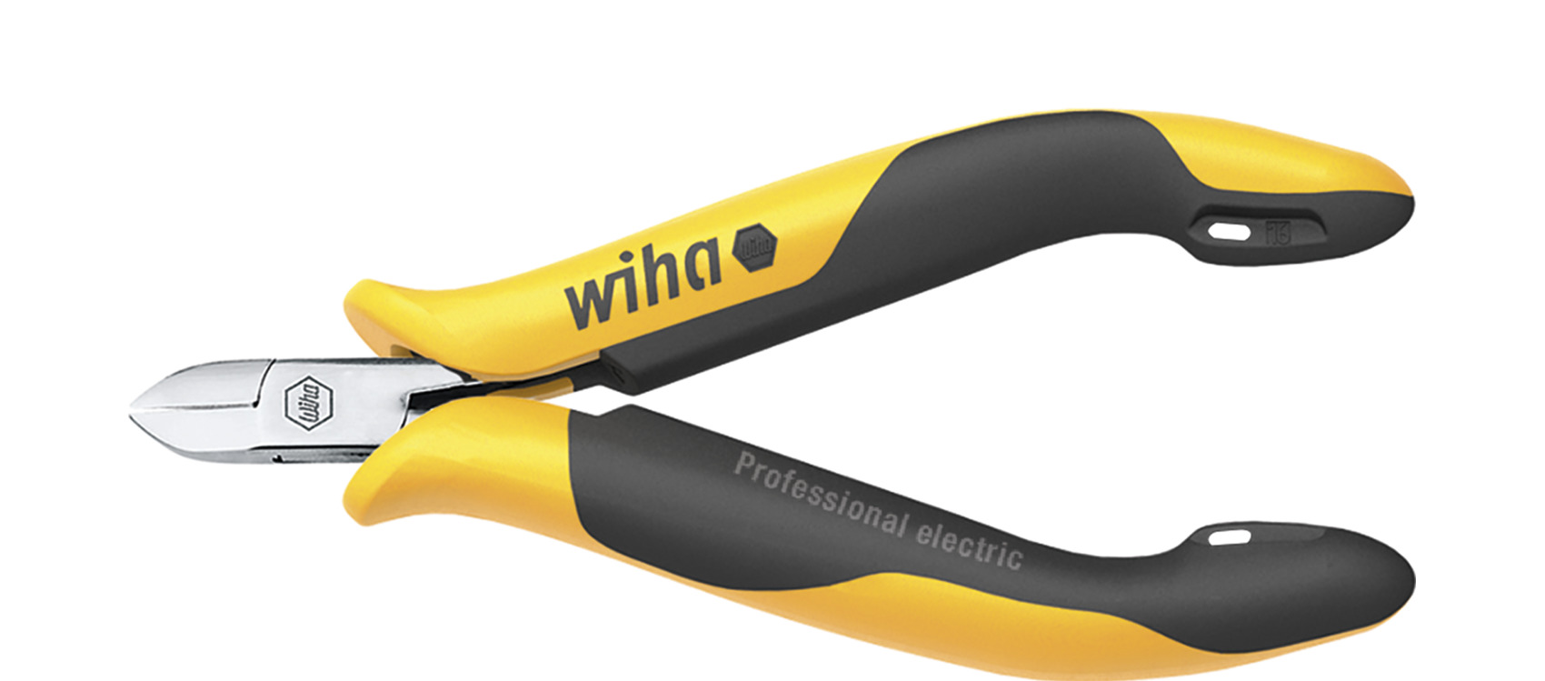 Wiha Zijkniptang Professional ESD smalle, halfronde kop met kleine facet | 115mm/4 12" - 26826 - 26826