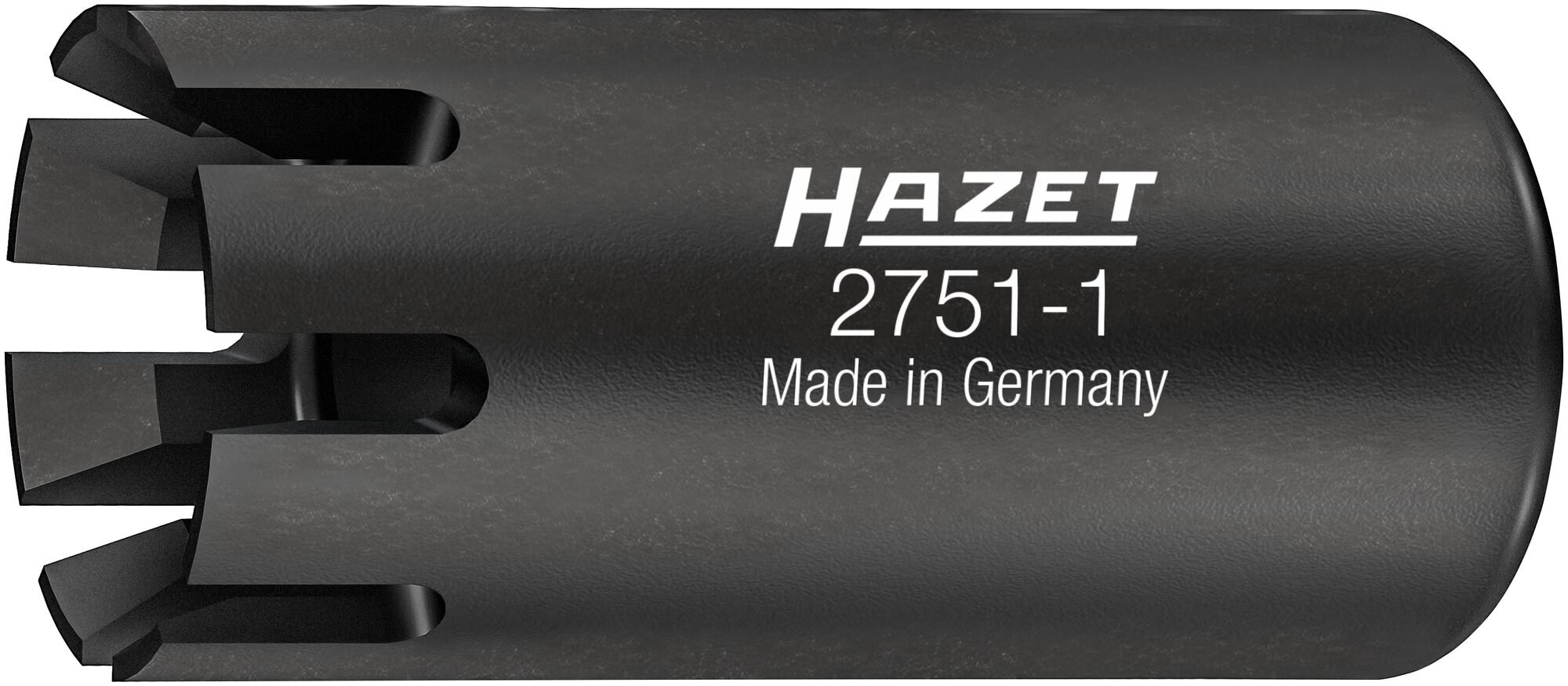 HAZET Turbolader dopsleutel · speciaal profiel 2751-1 · 1/4 inch (6,3 mm) vierkant hol · 12 mm