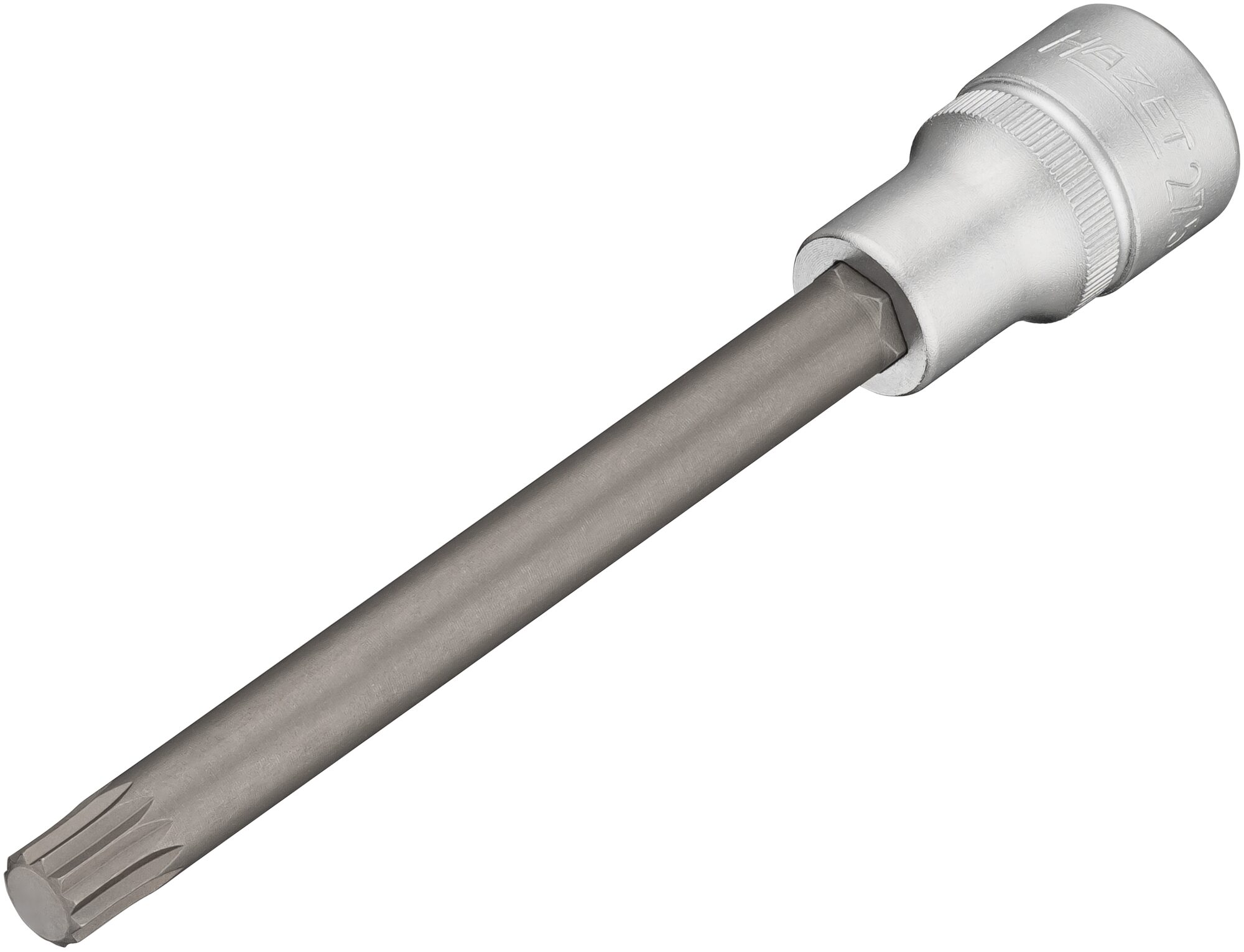 HAZET Cilinderkop-dopsleutelbit 2751 · 1/2 inch (12,5 mm) vierkant hol · Binnenveeltandprofiel XZN · SW M10