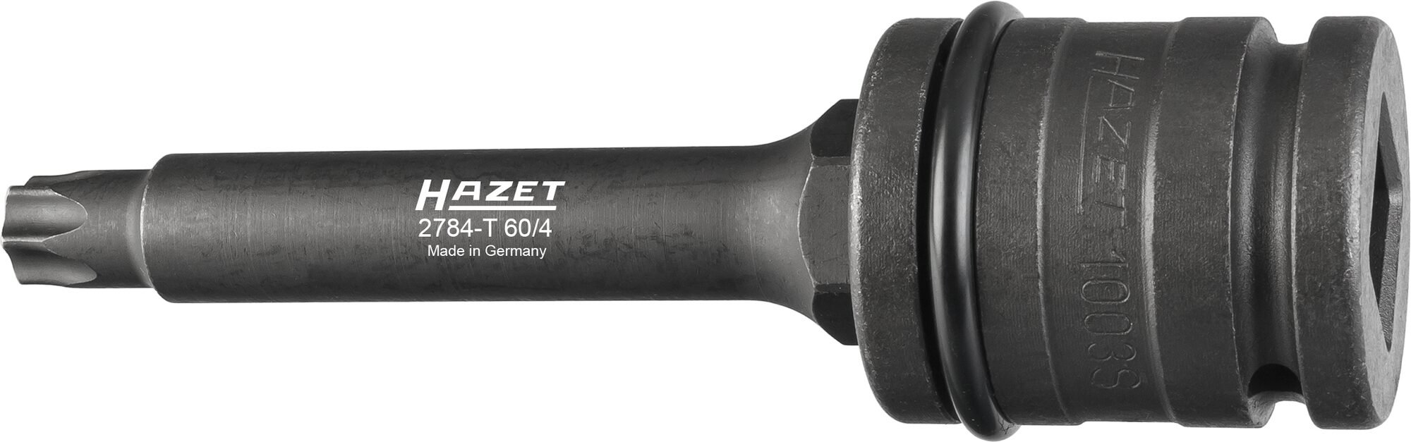 HAZET Remschijven dopsleutelbitset 2784-T60/4 · 3/4 inch (20 mm) vierkant hol · Binnen-TORX®-profiel · 4-delig · SW T60