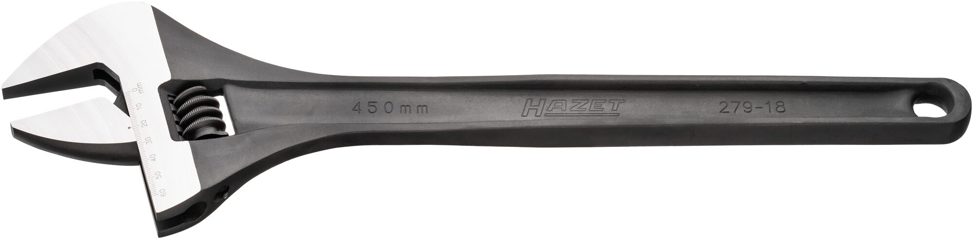 HAZET Enkele steeksleutel · verstelbaar 279-18 · Buiten-zeskant-profiel · Lengte: 461 mm