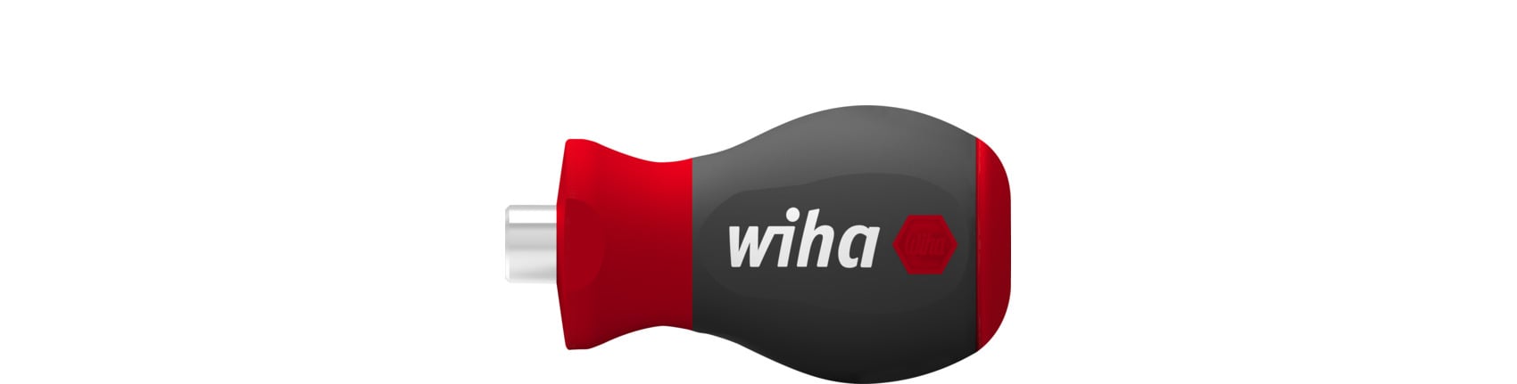 Wiha 28101 Schroevendraaier met bithouder magnetisch Stubby, 1/4" 57 mm - 29463