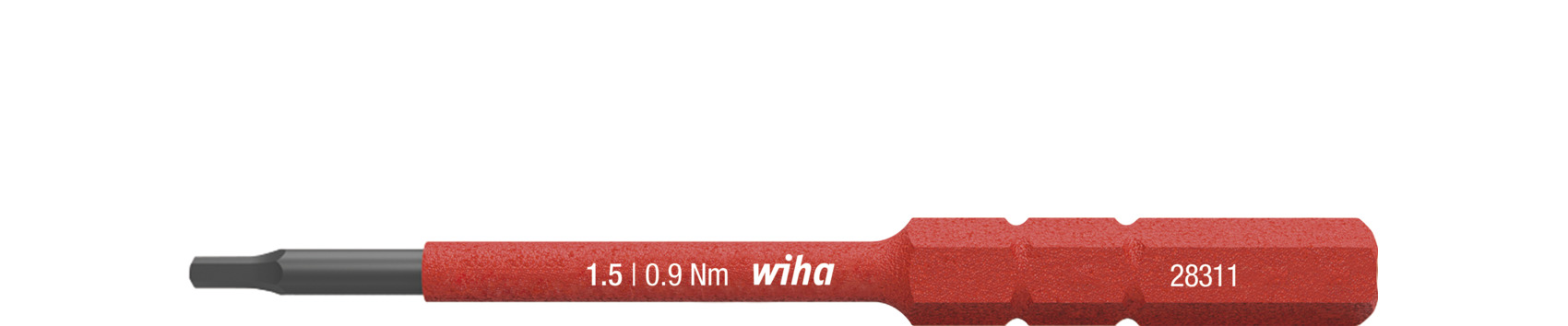 Wiha 283118015 Bit slimBit electric zeskant 1.5 mm x 75 mm - 37222